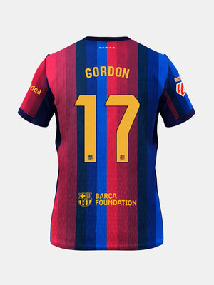 GORDON | La Liga Samarreta home primer equipament 26/27 FC Barcelona - Edició Jugador