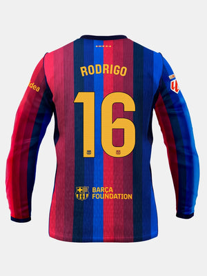RODRIGO | La Liga Maillot homme domicile 26/27 FC Barcelona - Manches longues
