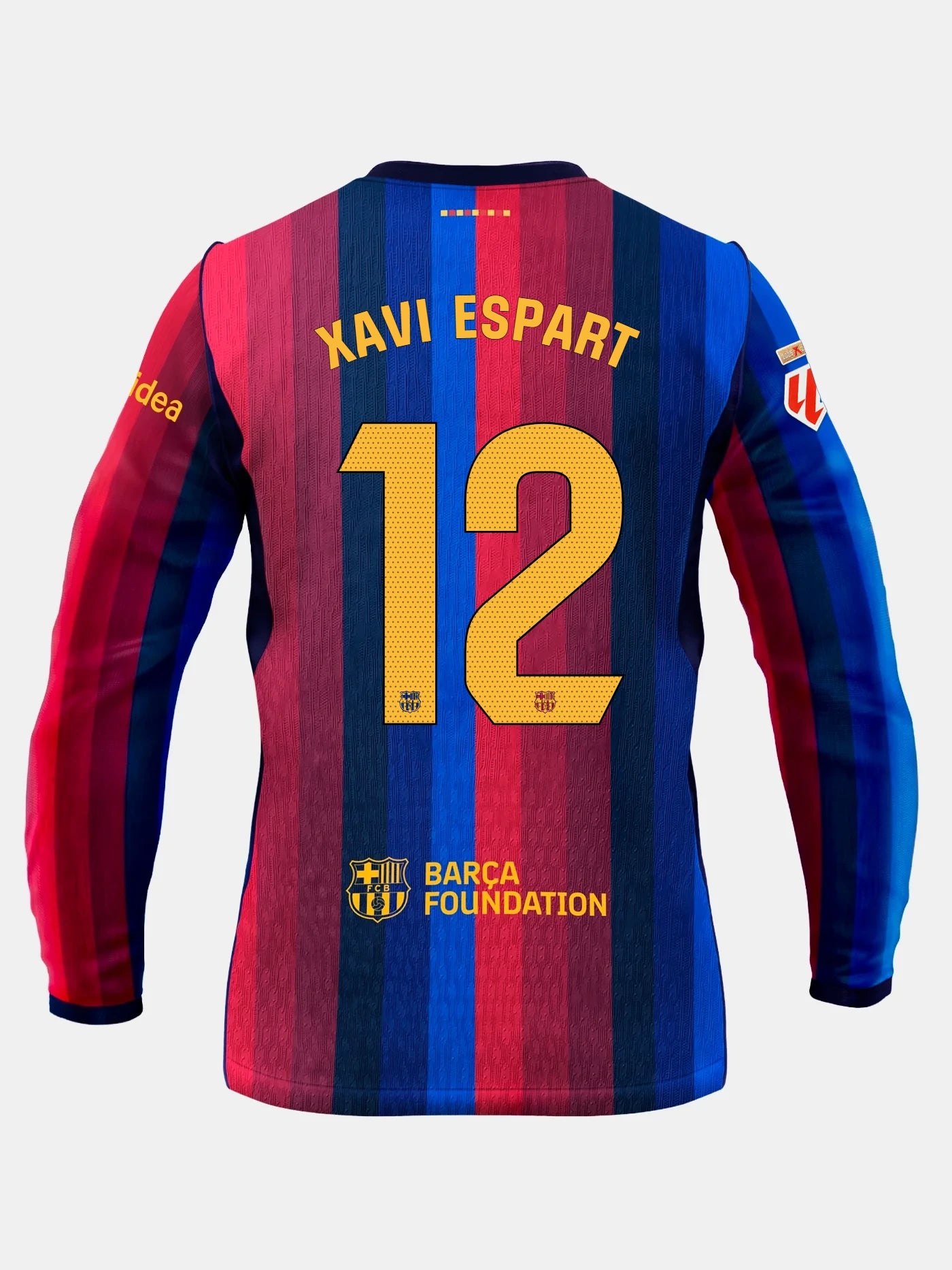 XAVI ESPART | La Liga Men's home jersey 26/27 FC Barcelona - Long Sleeve