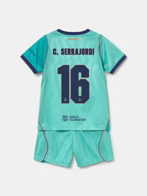 SERRAJORDI | Younger Kids third kit 26/27 FC Barcelona