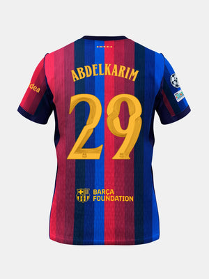 HAMZA | UCL  Junior's home jersey FC Barcelona - Player Edition 26/27