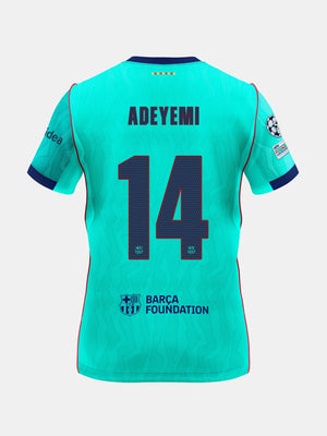 ADEYEMI | UCL ジュニア サードジャージー 26/27 FC Barcelona - プレイヤーエディション