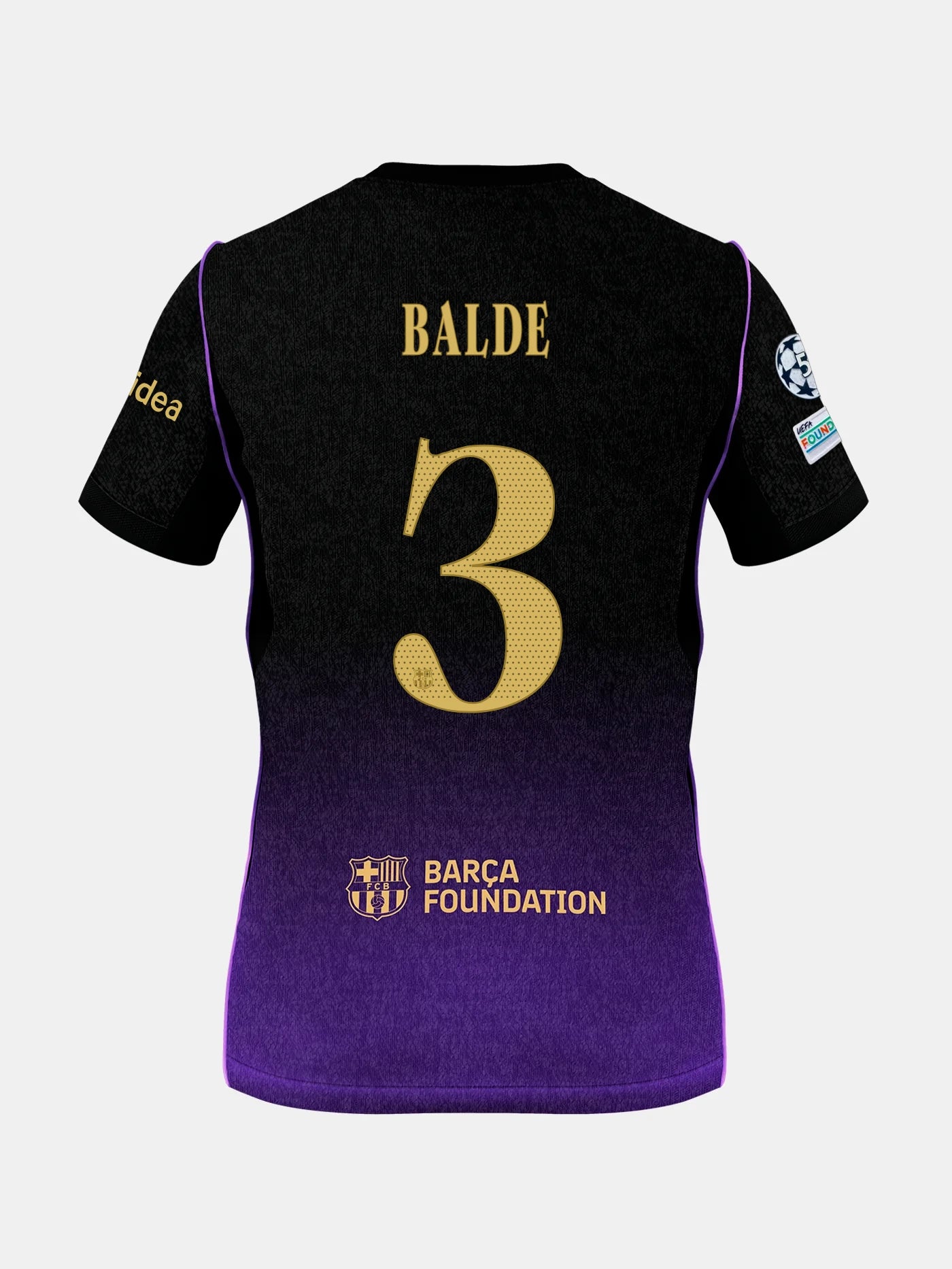 BALDE | UCL Junior away jersey 26/27 FC Barcelona x Kobe Bryant - Player Edition