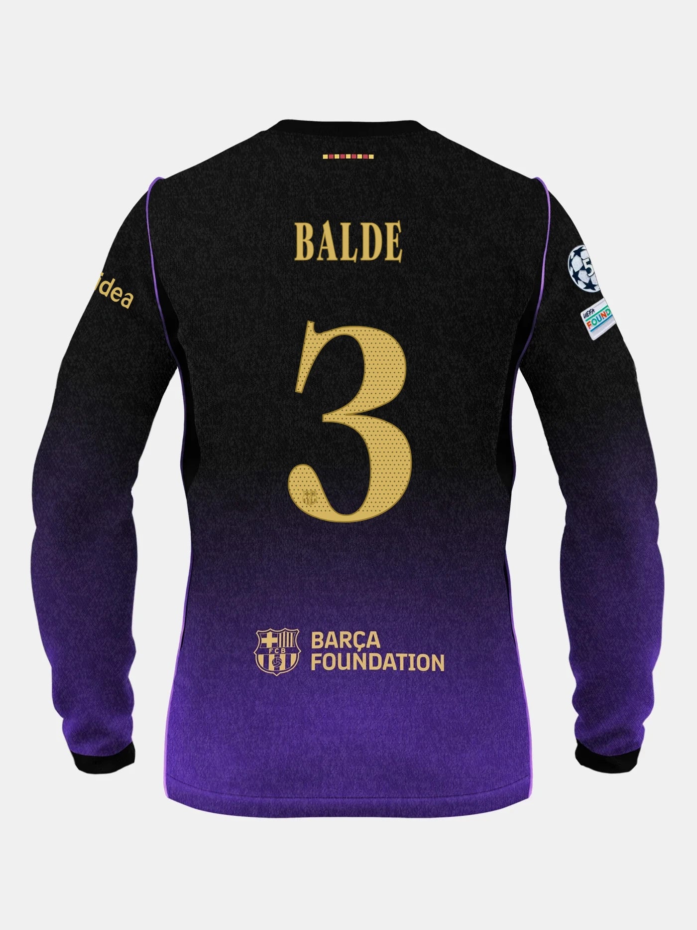 BALDE | UCL Samarreta home segon equipament FC Barcelona x Kobe Bryant 26/27 - Long Sleeve
