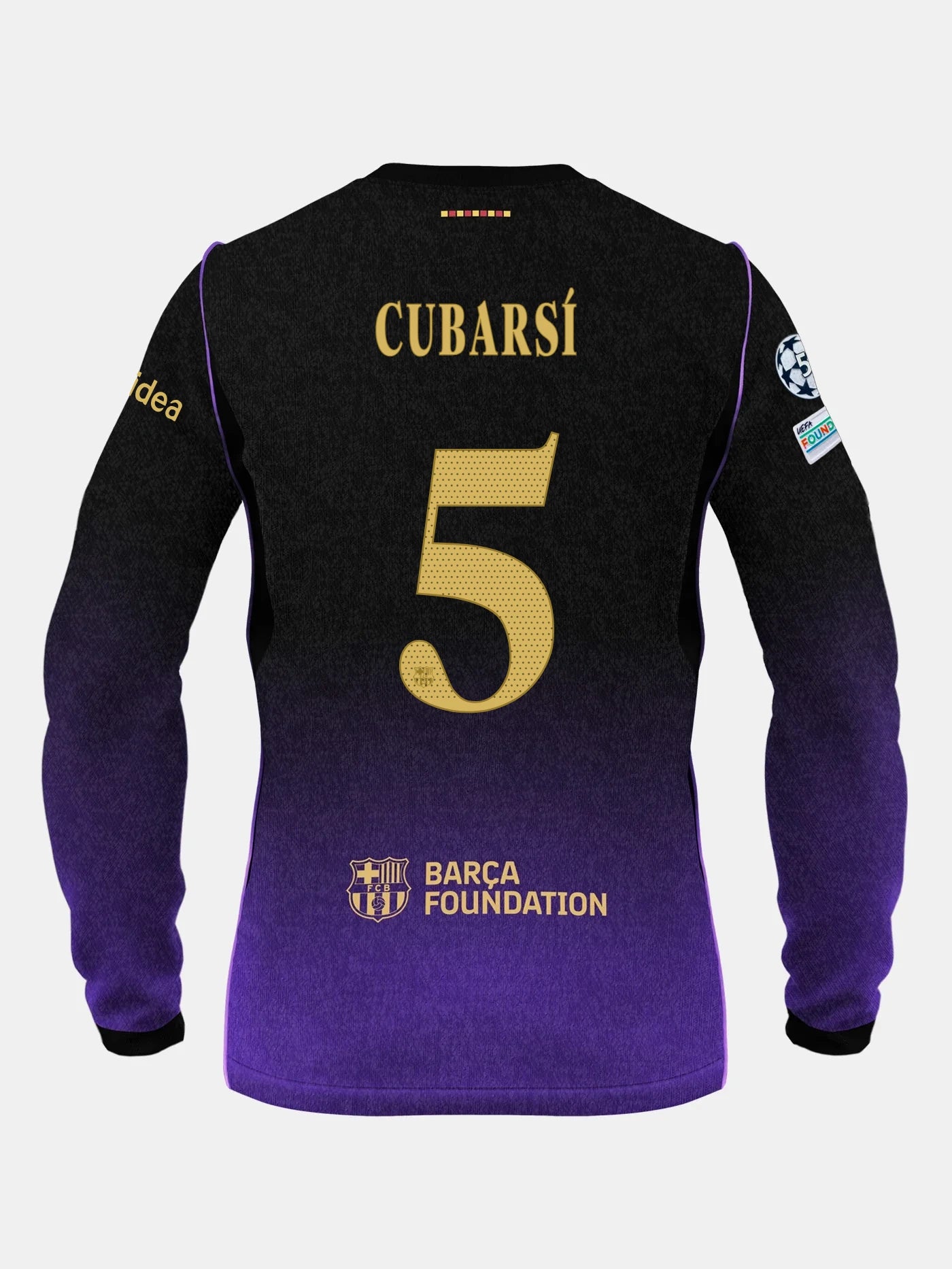 CUBARSÍ | UCL Samarreta home segon equipament FC Barcelona x Kobe Bryant 26/27 - Long Sleeve