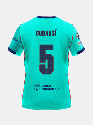 CUBARSÍ | UCL Men's third jersey 26/27 FC Barcelona - Player Edition