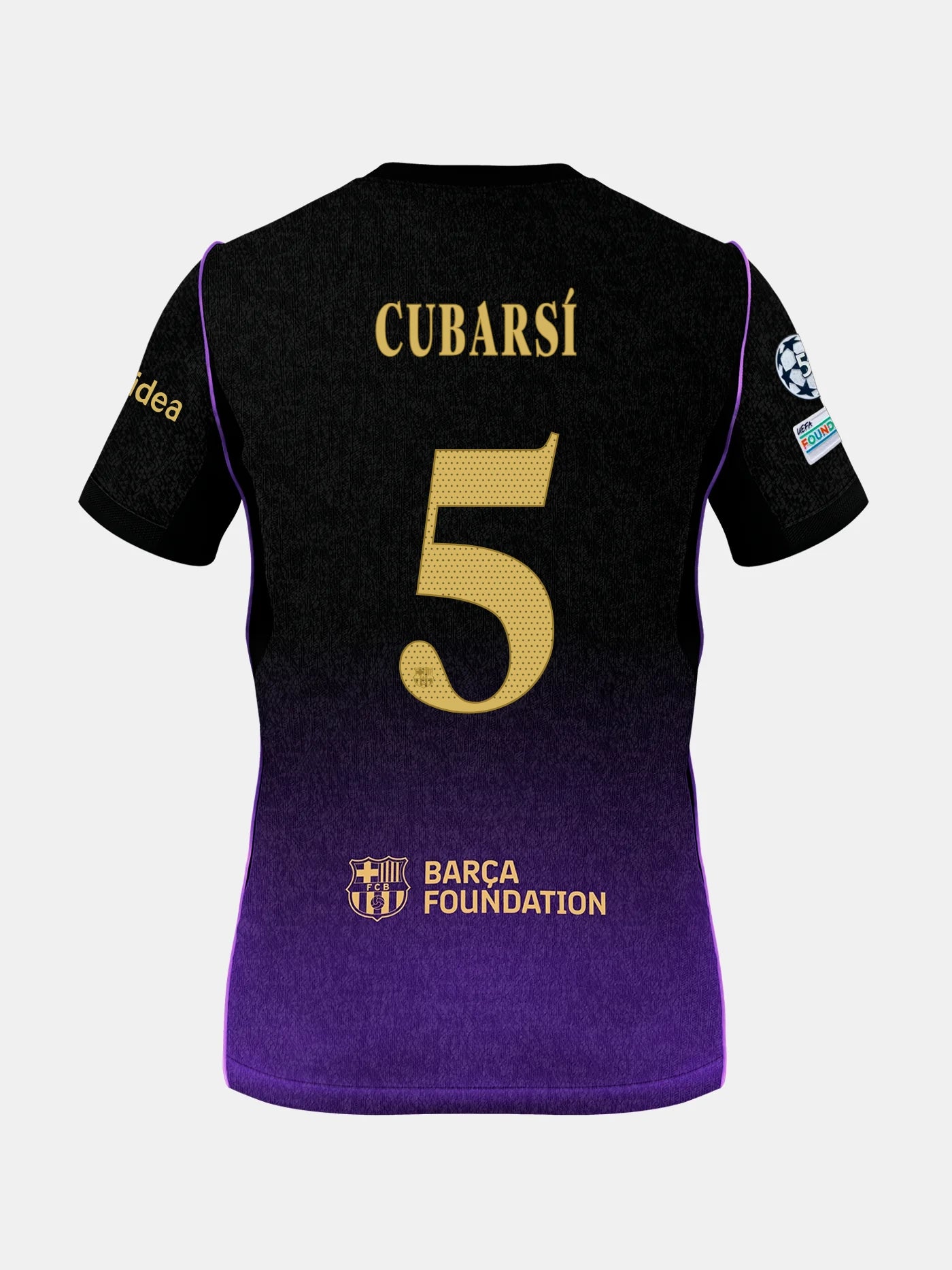 CUBARSÍ | UCL Maillot extérieur junior 26/27 FC Barcelona x Kobe Bryant - Édition Joueur