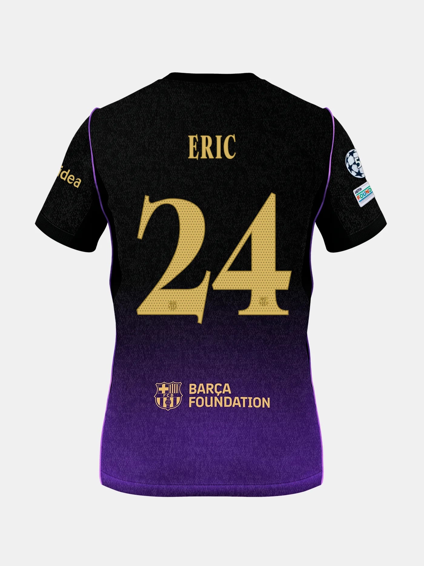 ERIC GARCIA | UCL Maillot extérieur junior 26/27 FC Barcelona x Kobe Bryant - Édition Joueur