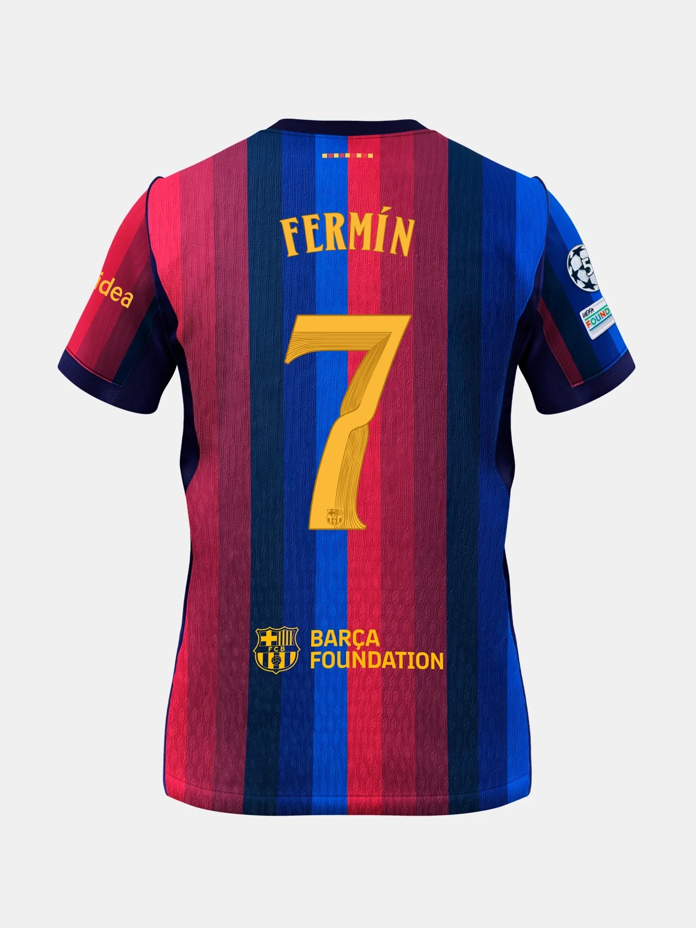 FERMÍN | UCL Samarreta home primer equipament 26/27 FC Barcelona - Edició Jugador