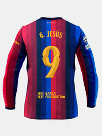 GABRIEL JESÚS | UCL Samarreta home primer equipament 26/27 FC Barcelona - Màniga llarga