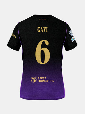 GAVI | UCL Samarreta junior segon equipament 26/27 FC Barcelona x Kobe Bryant - Edició Jugador