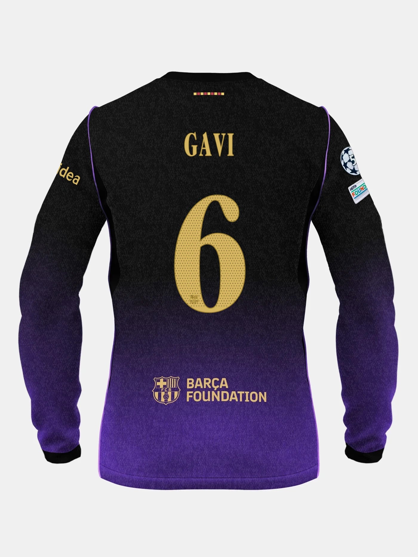 GAVI | UCL Samarreta home segon equipament FC Barcelona x Kobe Bryant 26/27 - Long Sleeve