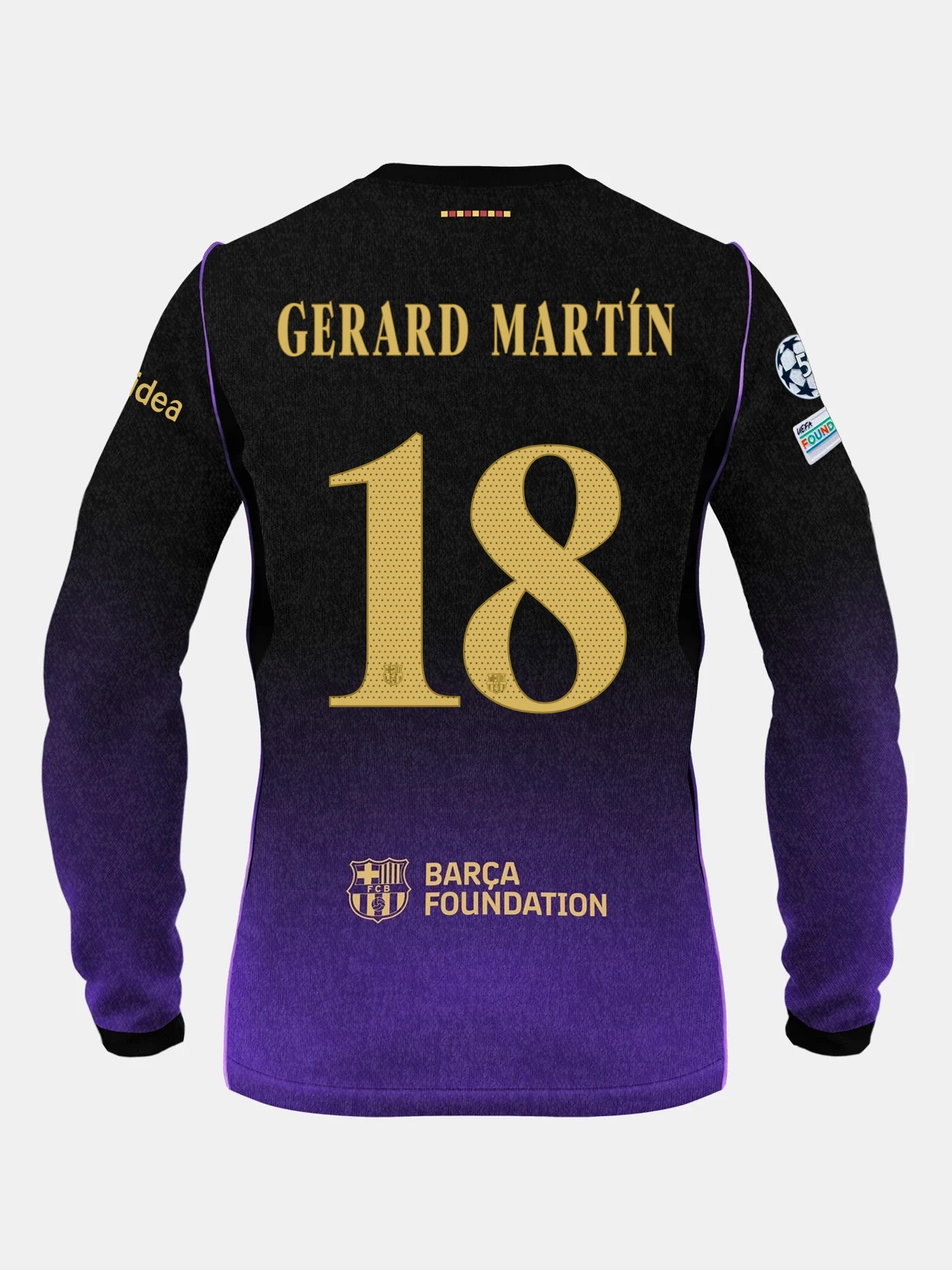 GERARD MARTIN | UCL Trikot Auswärts Herren FC Barcelona x Kobe Bryant 26/27 - Long Sleeve