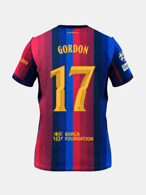 GORDON | UCL Junior's home jersey 26/27 FC Barcelona