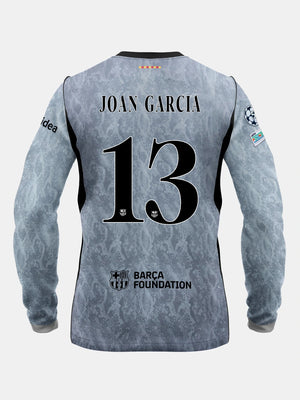JOAN GARCIA | UCL Junior away goalkeeper jersey 26/27 FC Barcelona x Kobe Bryant