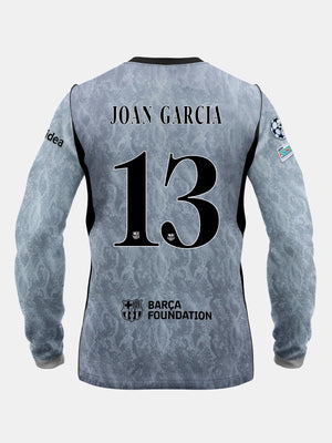 JOAN GARCIA | UCL Junior away goalkeeper jersey 26/27 FC Barcelona x Kobe Bryant