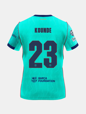 KOUNDE | UCL Junior third jersey 26/27 FC Barcelona - Player Edition