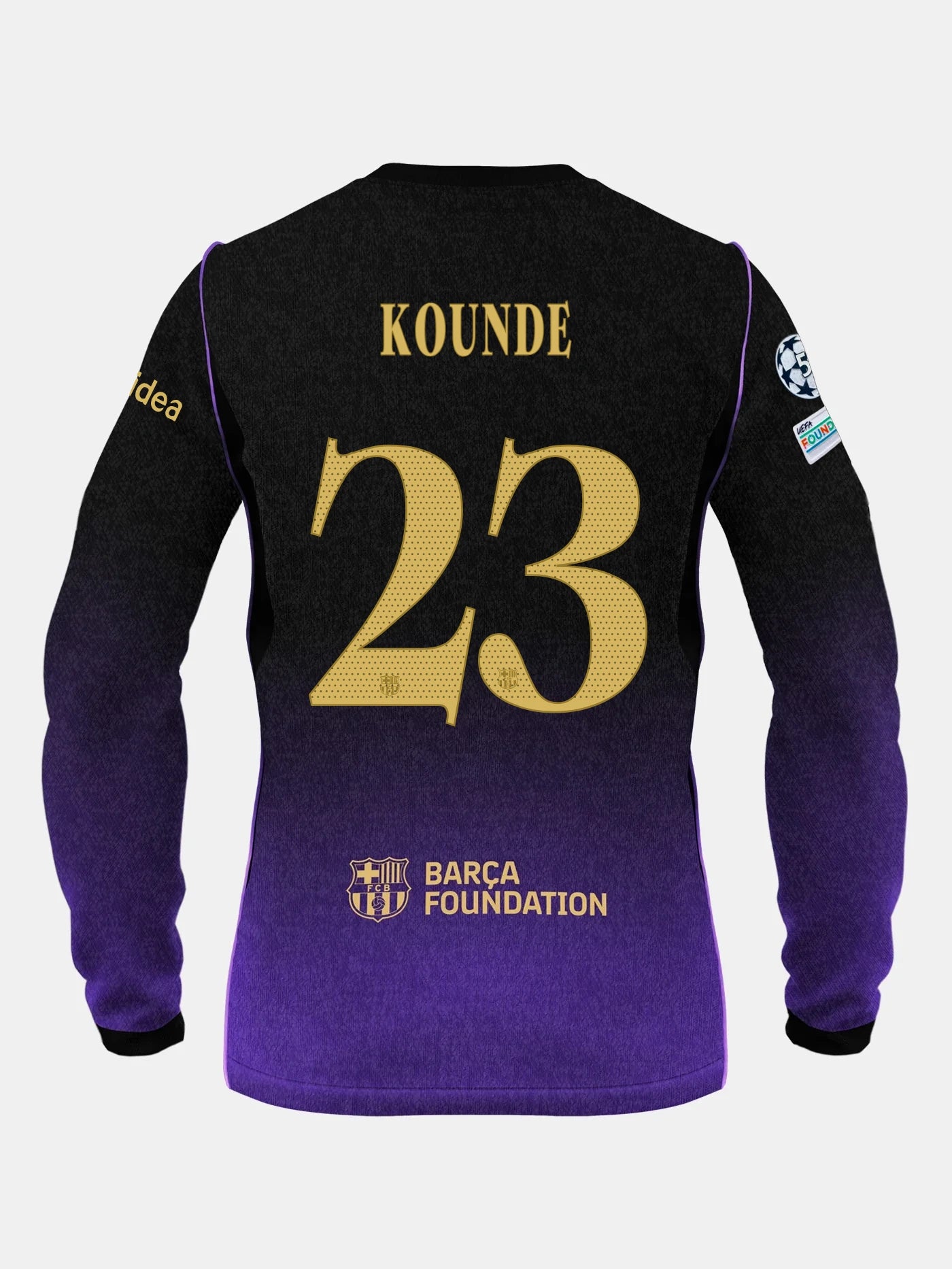 KOUNDE | UCL Maillot extérieur homme FC Barcelona x Kobe Bryant 26/27 - Long Sleeve