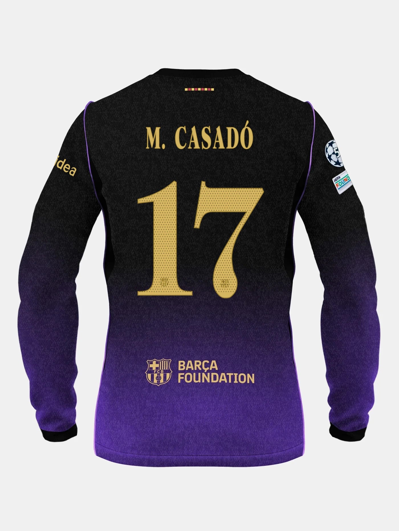 M. CASADÓ | UCL Mens away jersey FC Barcelona x Kobe Bryant 26/27 - Long Sleeve