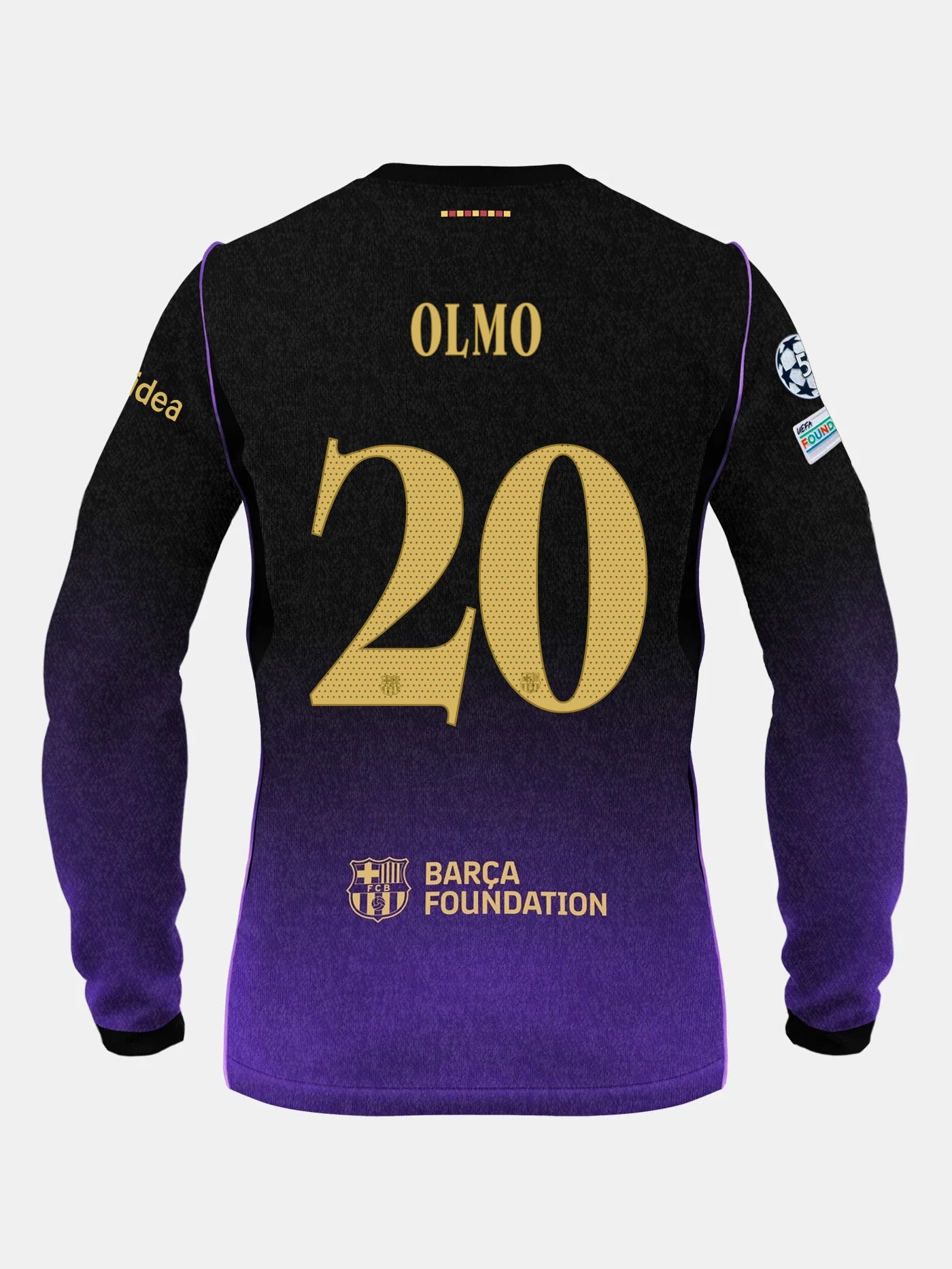 DANI OLMO | UCL Samarreta home segon equipament FC Barcelona x Kobe Bryant 26/27 - Long Sleeve