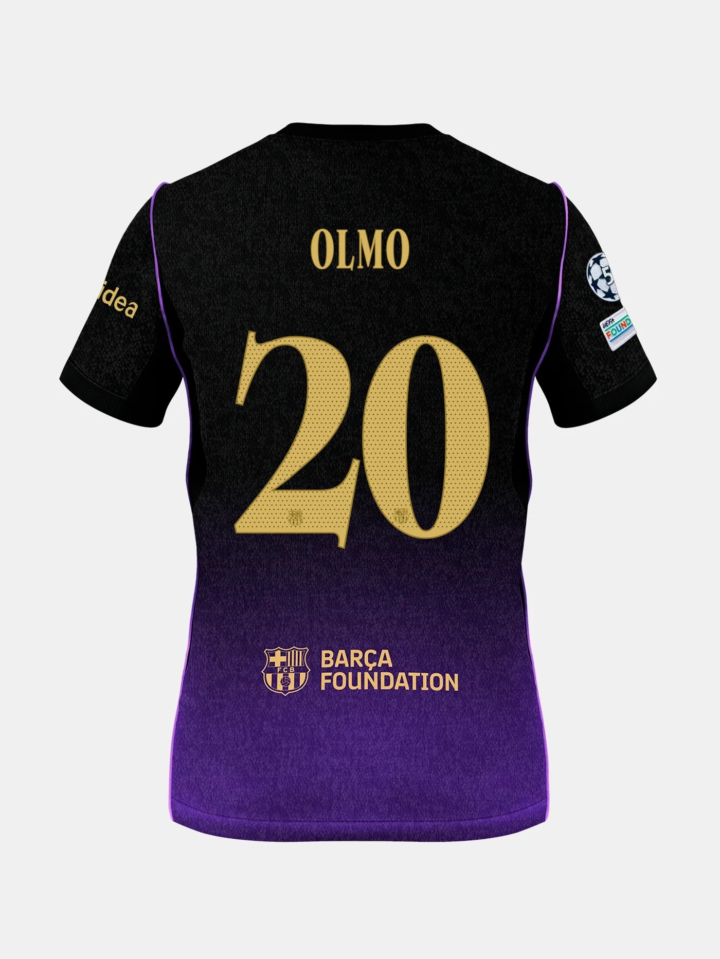 DANI OLMO | UCL Maillot extérieur junior 26/27 FC Barcelona x Kobe Bryant - Édition Joueur