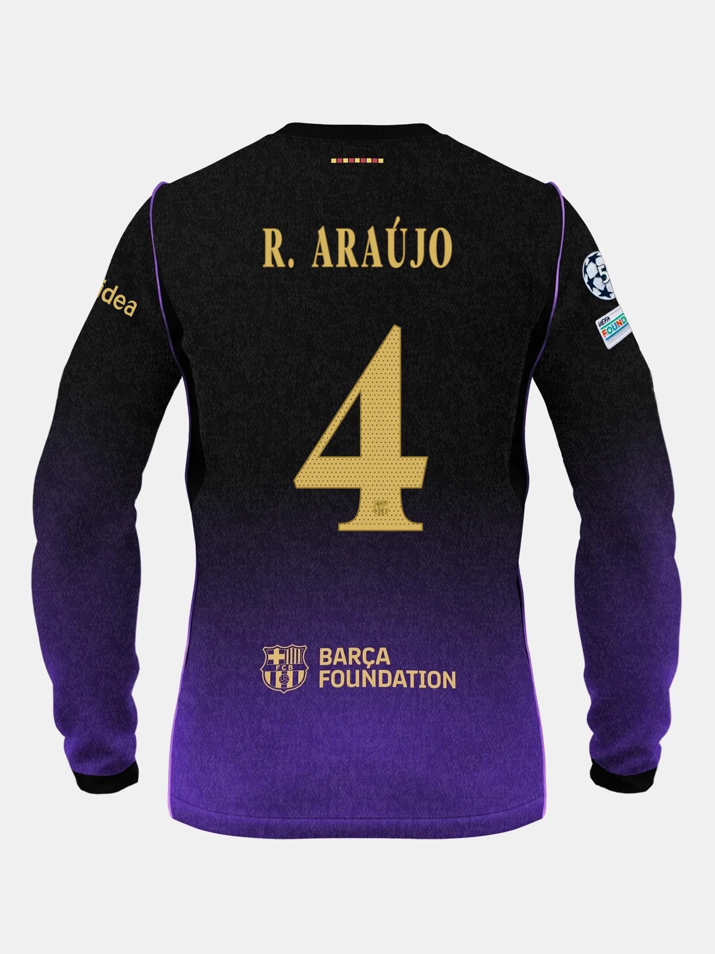 R. ARAUJO | UCL Trikot Auswärts Herren FC Barcelona x Kobe Bryant 26/27 - Long Sleeve