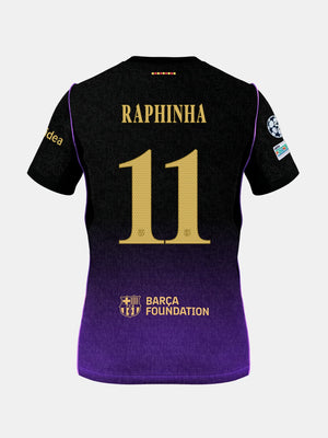 RAPHINHA | UCL Samarreta home segon equipament 26/27 FC Barcelona x Kobe Bryant - Edició Jugador