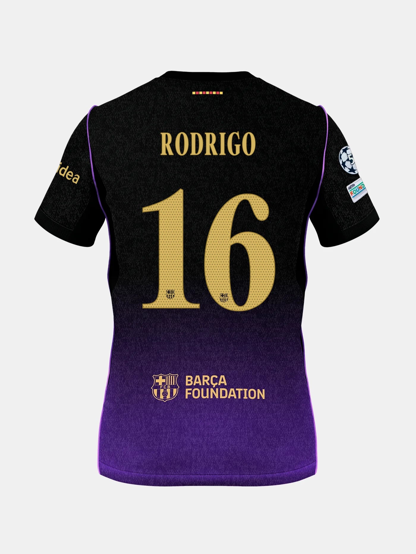 RODRI | UCL Maillot extérieur homme 26/27 FC Barcelona x Kobe Bryant - Édition Joueur