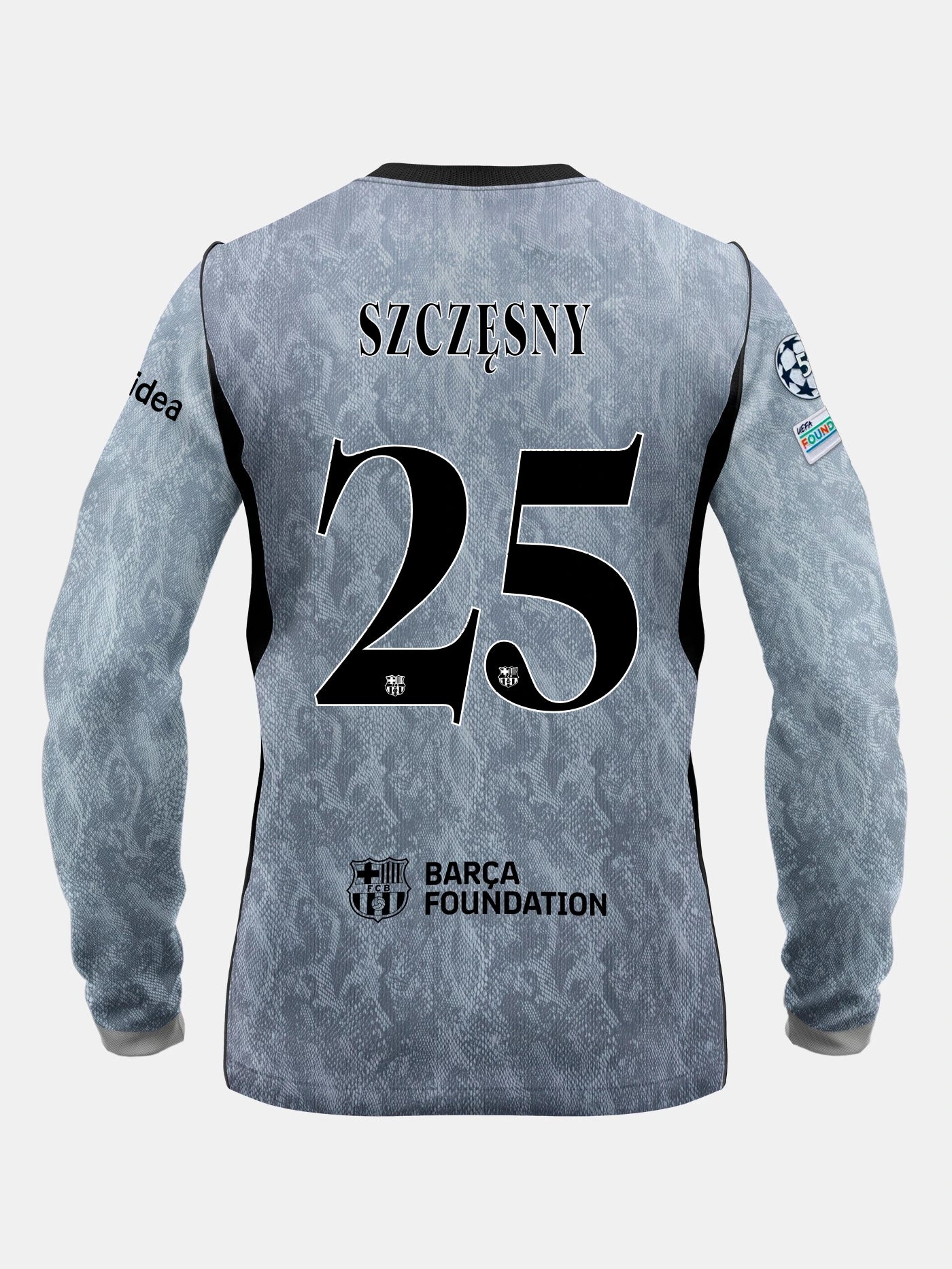 SZCZĘSNY | UCL Junior away goalkeeper jersey 26/27 FC Barcelona x Kobe Bryant