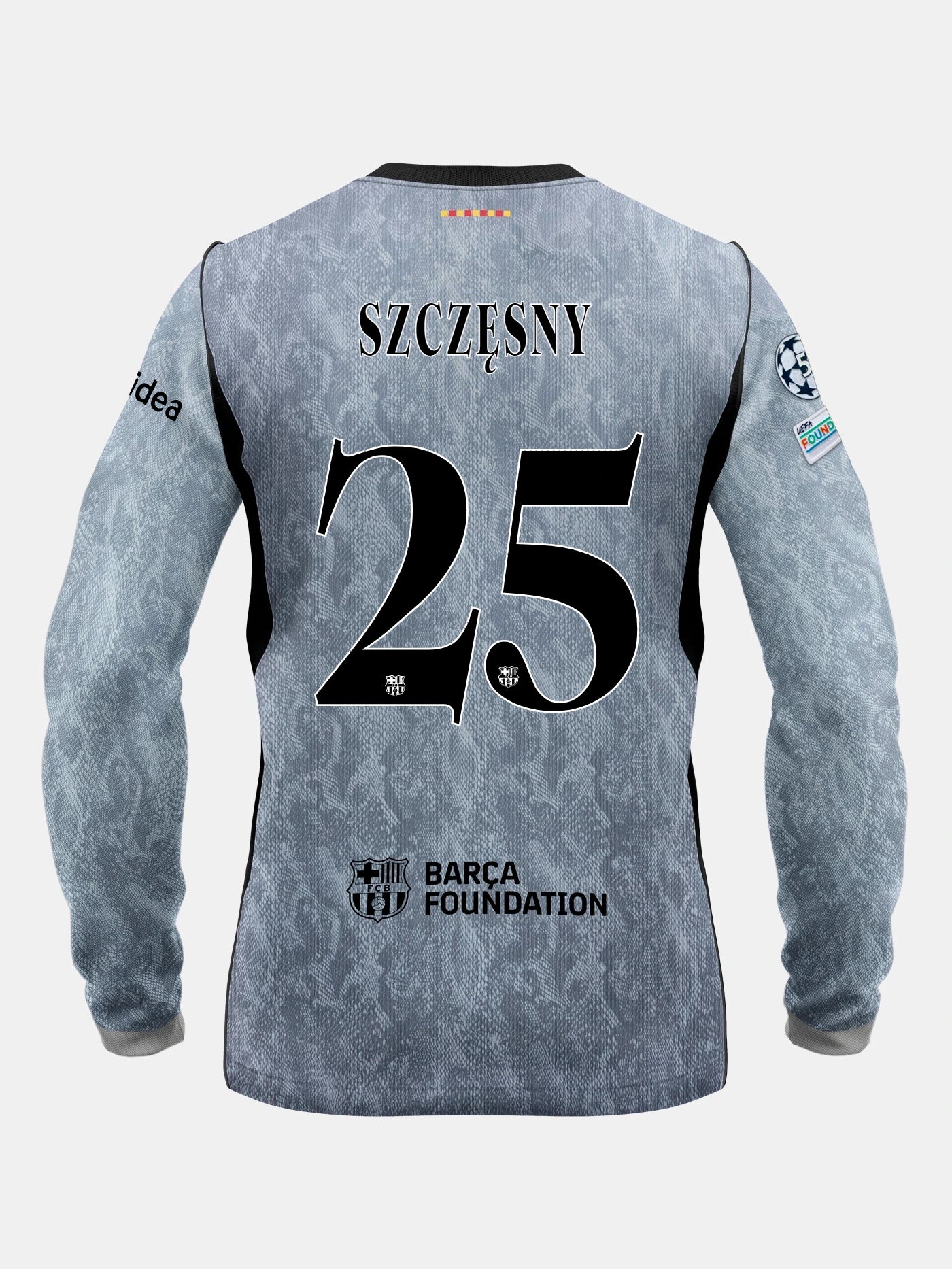 SZCZĘSNY | UCL Junior away goalkeeper jersey 26/27 FC Barcelona x Kobe Bryant