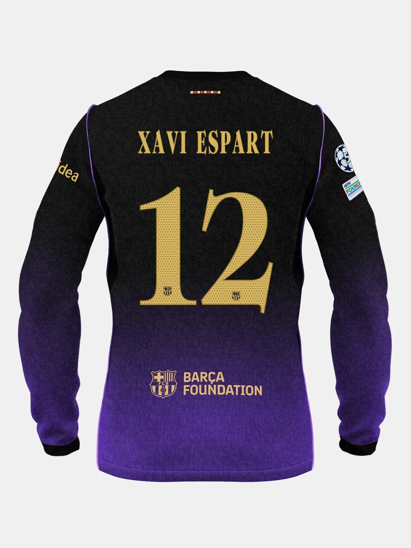 XAVI ESPART | UCL Men's away jersey FC Barcelona x Kobe Bryant - Long Sleeve 26/27