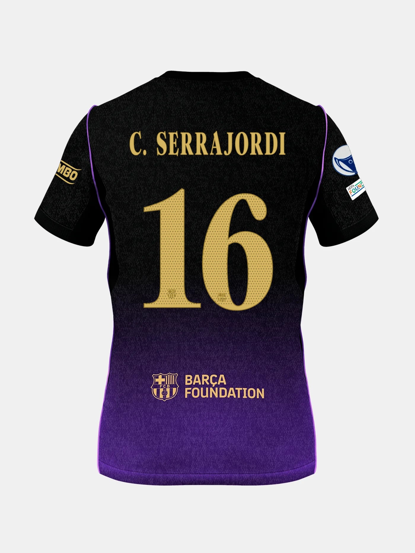 SERRAJORDI | UWCL Maillot extérieur femme 26/27 FC Barcelona x Kobe Bryant - Édition Joueur