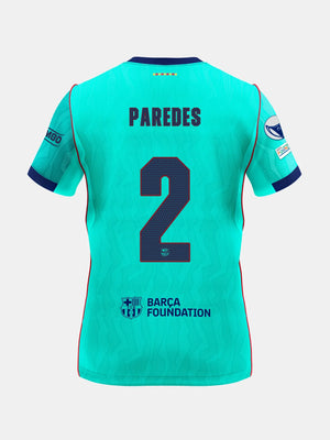 PAREDES | Conjunt nen/a petit/a tercer equipament 26/27 FC Barcelona