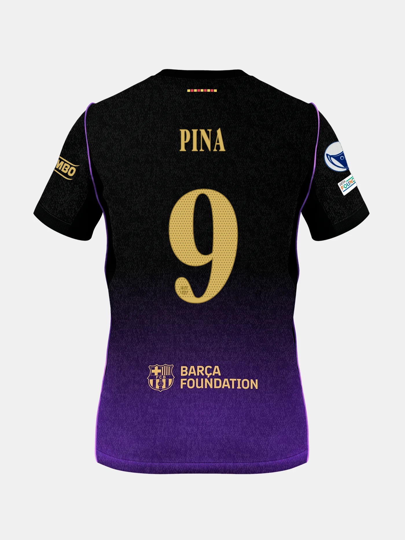 PINA | UWCL Camiseta mujer segunda equipación 26/27 FC Barcelona x Kobe Bryant - Edición Jugador