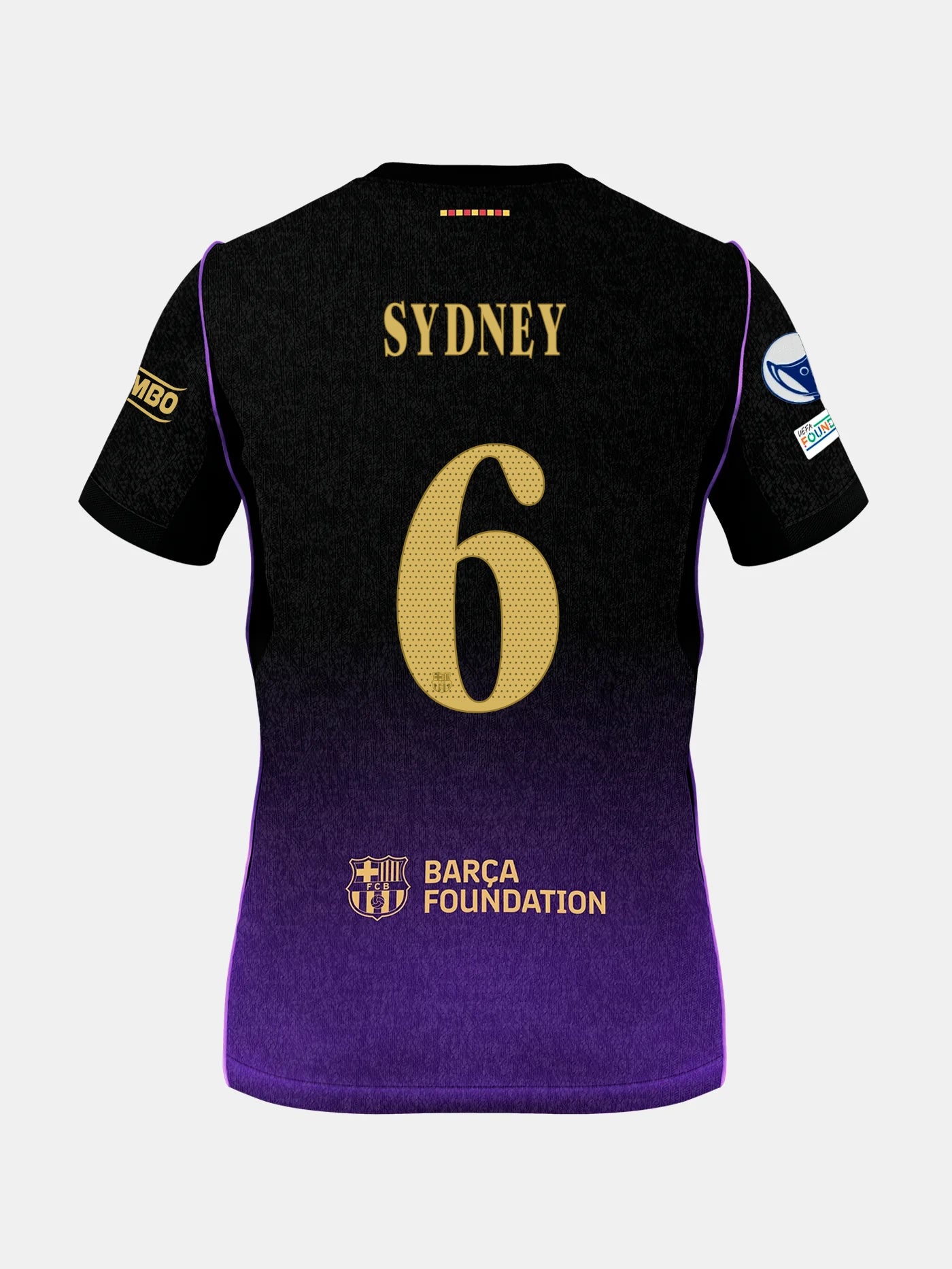 SYDNEY | UWCL Camiseta mujer segunda equipación 26/27 FC Barcelona x Kobe Bryant - Edición Jugador