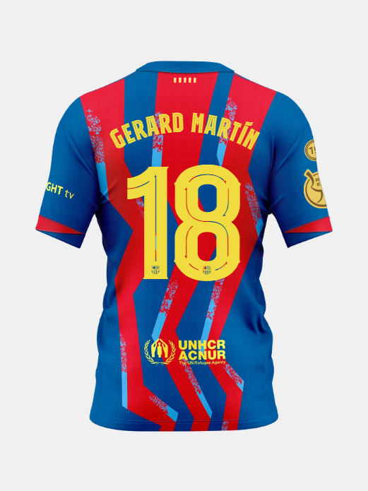 GERARD MARTIN | SUPERCOPA Men's fourth jersey 25/26 FC Barcelona