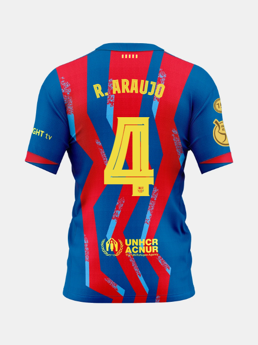 R. ARAUJO | SUPERCOPA Men's fourth jersey 25/26 FC Barcelona