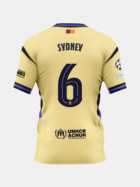 SYDNEY | UWCL Women's away jersey 25/26 FC Barcelona x Kobe Bryant