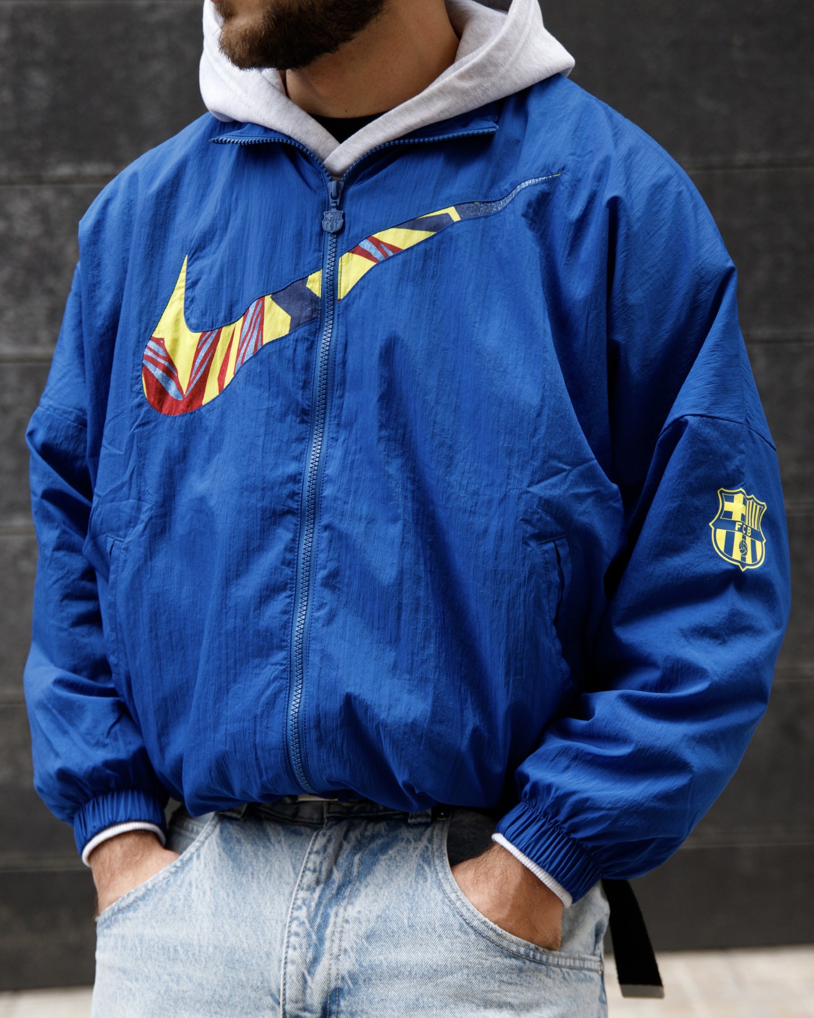 Chaqueta essentials FC Barcelona Nike