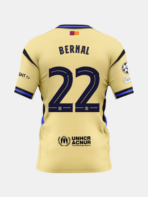 MARC BERNAL | UCL Junior away jersey 25/26 FC Barcelona x Kobe Bryant