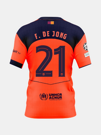 F. DE JONG | UCL Men's third jersey 25/26 FC Barcelona T90