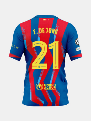 F. DE JONG | UCL Junior fourth jersey 25/26 FC Barcelona