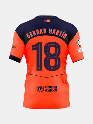 GERARD MARTIN | UCL Samarreta Nen/a tercer equipament 25/26 FC Barcelona T90 - Edició Jugador