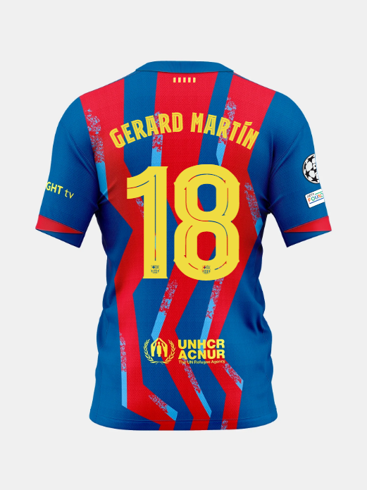 GERARD MARTIN | UCL Junior fourth jersey 25/26 FC Barcelona