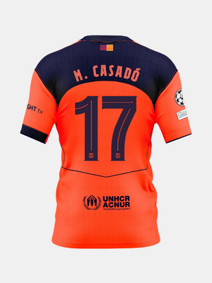 M. CASADÓ | UCL Samarreta tercer equipament 25/26 T90 FC Barcelona