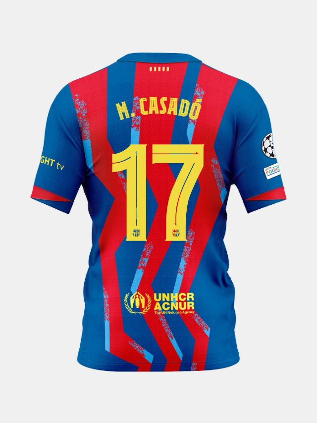 M. CASADÓ | UCL Viertes Trikot 25/26 FC Barcelona - Junior