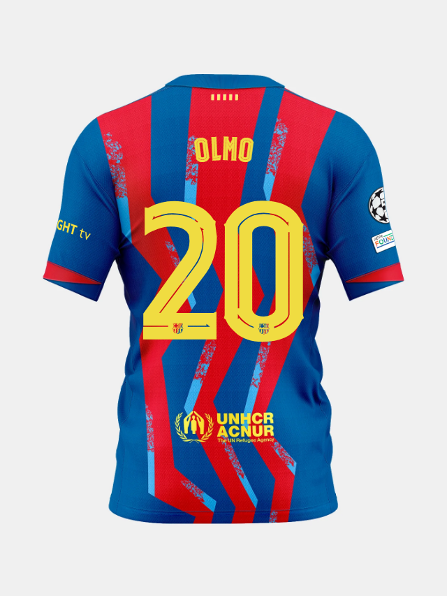 DANI OLMO | UCL Samarreta quart equipament 25/26 FC Barcelona - Nen/a