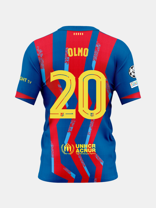 [正規品] FCバルセロナ ユニフォーム 25-26 #20 OLMO DANI OLMO | UCL Junior fourth jersey 25/26 FC Barcelona – Barça
