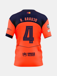 R. ARAUJO | UCL Camiseta tercera equipación 25/26 T90 FC Barcelona