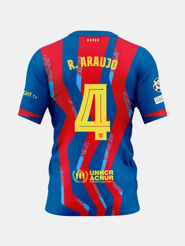 R. ARAUJO | UCL Camiseta cuarta equipación 25/26 FC Barcelona - Mujer